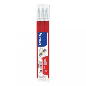 Patron/Refill BLS-FR10-R-S3 Spacious (L) 1,0mm till Pilot Frixion Ball, Röd 3/fp