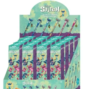 LILO & STITCH - 3D Head Topper Spinning Pen (Display av 16 stycken)