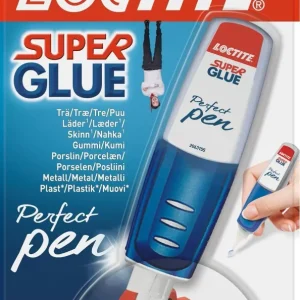 Professionell Kvalitet Superlim/Snabblim, universallim, limpenna, Loctite Super Glue Creative Perfect Pen, 3 gram