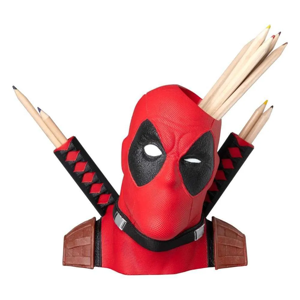 USB-driven Deadpool Penhållare i 3D – Unik och Praktisk
