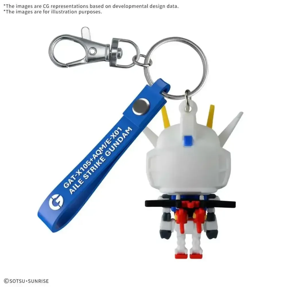 Aile stpla-kun 3D gummimaskt nyckelring | Portable | USB-C