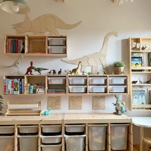 Dinosaur Triceratops – Timber Wall Decoration S