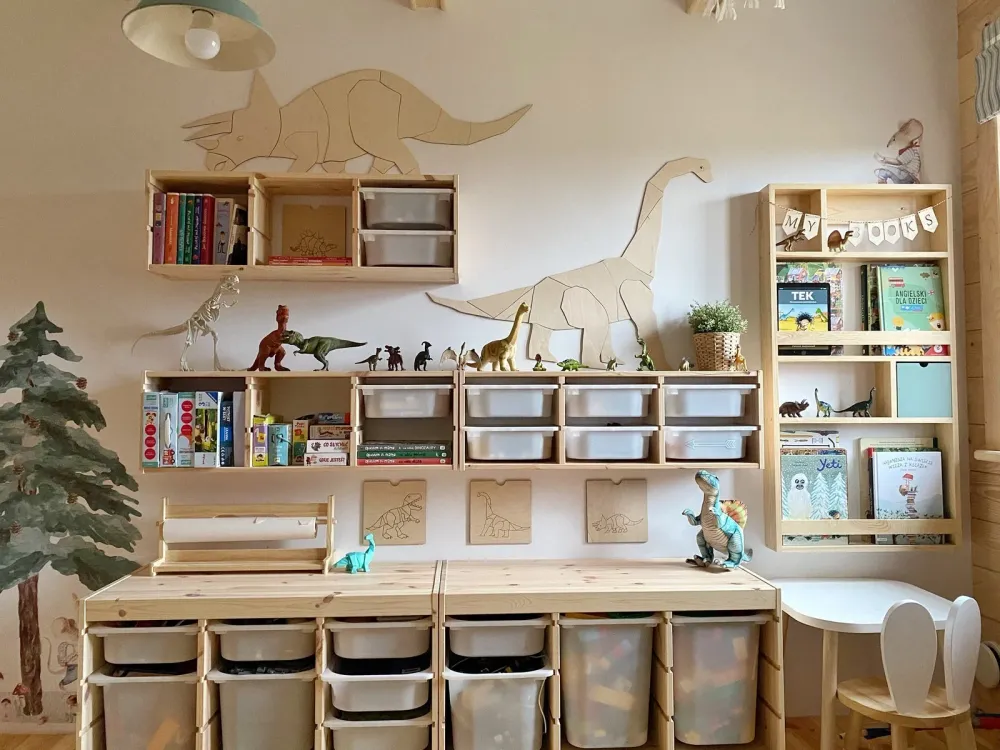 Dinosaur Triceratops – Timber Wall Decoration S
