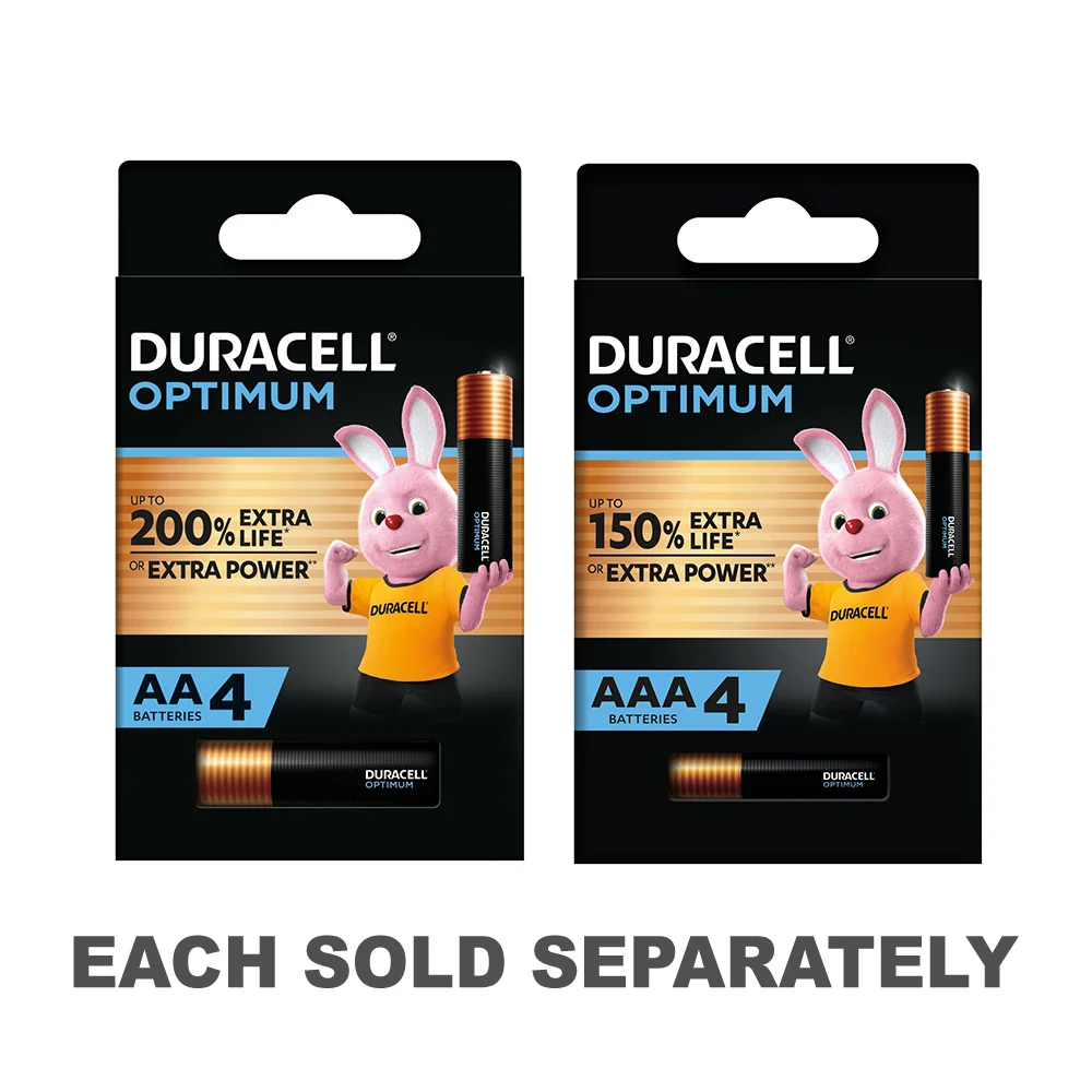Duracell Alkaline Battery (Pack 4)