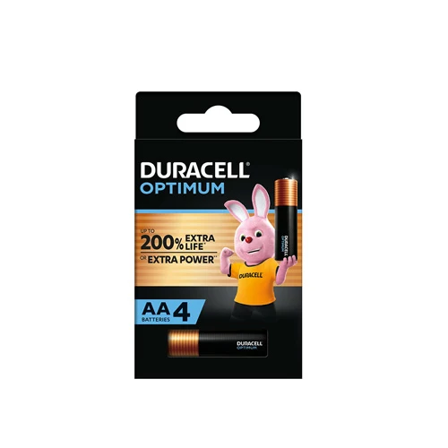 Duracell Alkaline Battery (Pack 4)