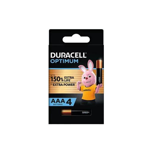 Duracell Alkaline Battery (Pack 4)