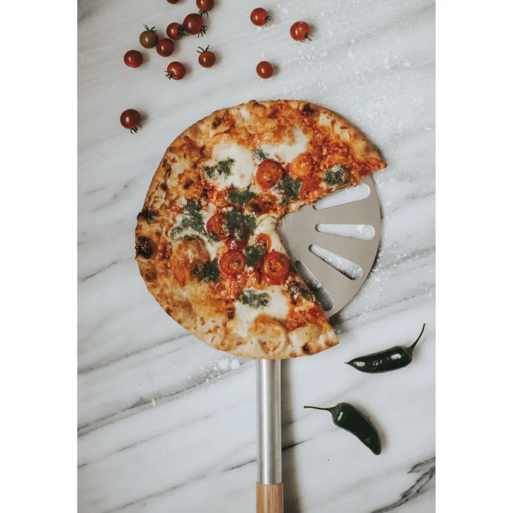 Dorre BBQ Snurrspade Aluminium-Trä Rostfritt Stål 76 cm