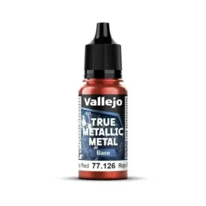 Genuine Metallic Metal 77126 Basfärg Ruby Röd - Premium Kvalitet