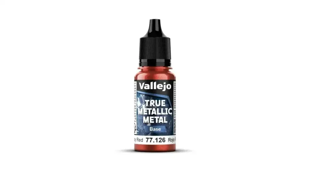 Genuine Metallic Metal 77126 Basfärg Ruby Röd - Premium Kvalitet