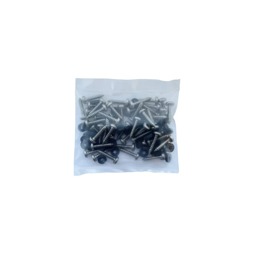 Monteringsskruv Aluwhite Rostfri till Aluminiumprofil