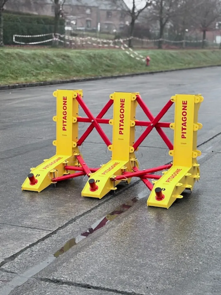 Tungt Anti-Terror Barriär -F24- (Mobil Fordonsdämpningssystem)