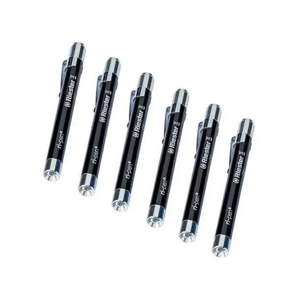 Lanterne medicale Riester Ri-Pen LED, 6 buc./set, negru
