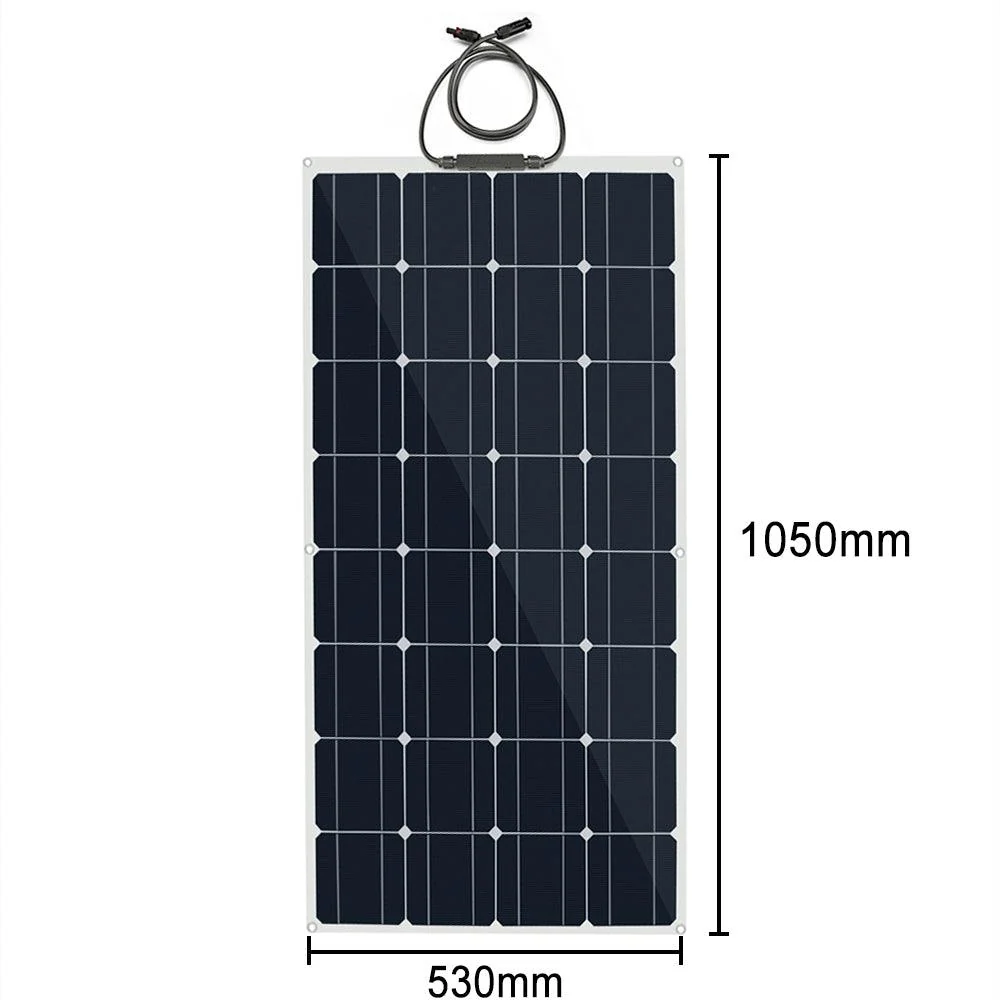 Flexibelt solpanelset 800W (8x100W)