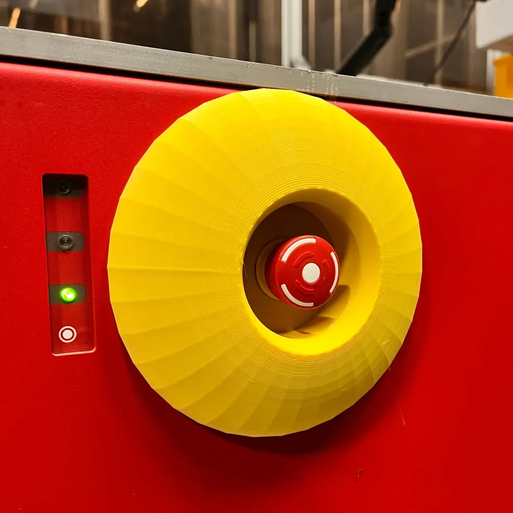 Nödstoppskåpa för Autostore-system
