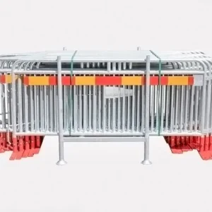 Flexibarrier Kravallstaket - Premium - Truck Edition, Komplett paket med transportkorg (57,5m)