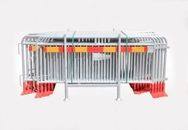 Flexibarrier Kravallstaket - Premium - Truck Edition, Komplett paket med transportkorg (57,5m)