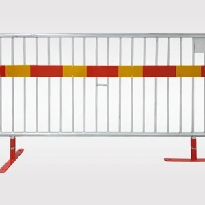 Flexibarrier Kravallstaket - Premium - vrid-fot med reflex