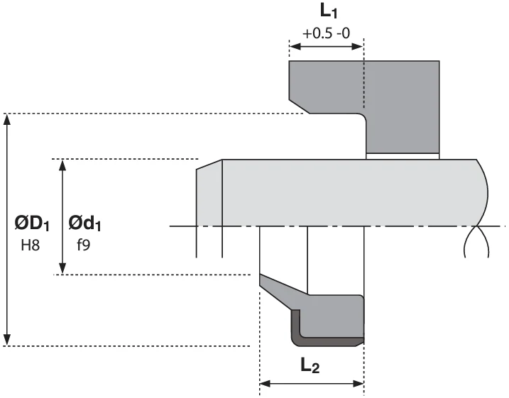 Avstrykare 35x45x5/7 GA (NBR)