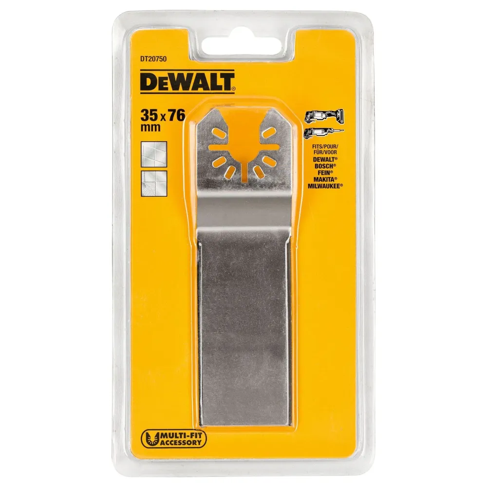 Dewalt DT20750-QZ Rektangulärt Skrapblad