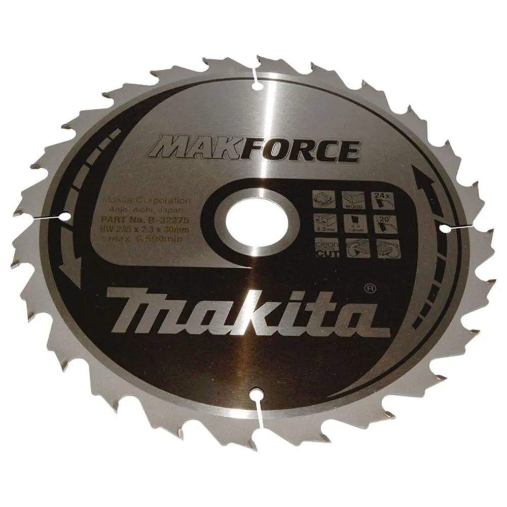 Makita Makforce B-32275 235x30mm 24T cirkulärt blad