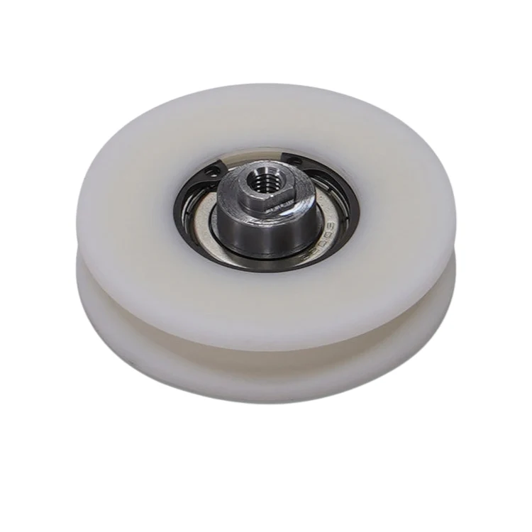 Sematic bärrulle 65 x 14,5 mm, M6-hål