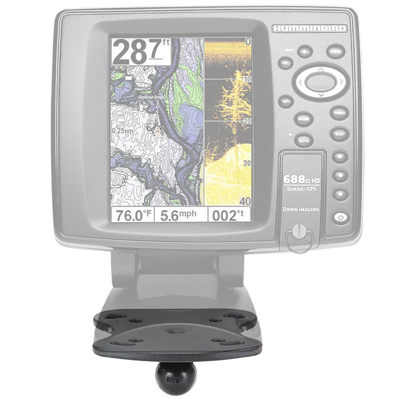 RAM Ball Adapter Humminbird Devices RAM-B-107BU