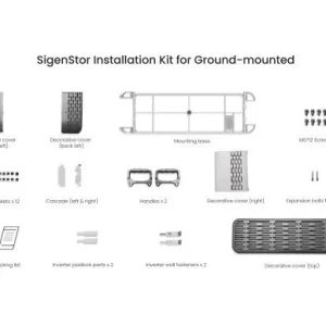 SigenStor Installation Kit Ground-mounted (Advanced)