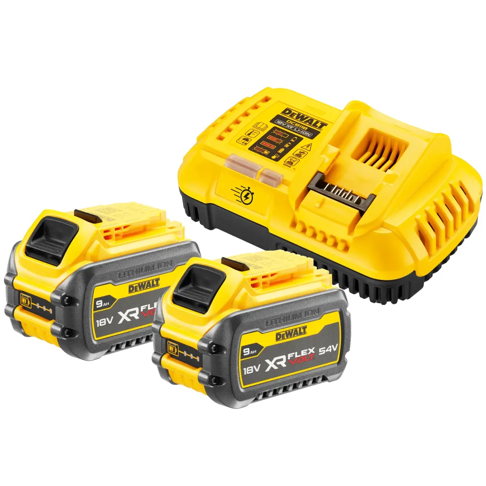 Startpaket Dewalt DCB118X2-QW 54V 9Ah