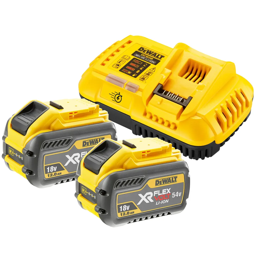 Startpaket Dewalt DCB118Y2-QW 54V 12Ah