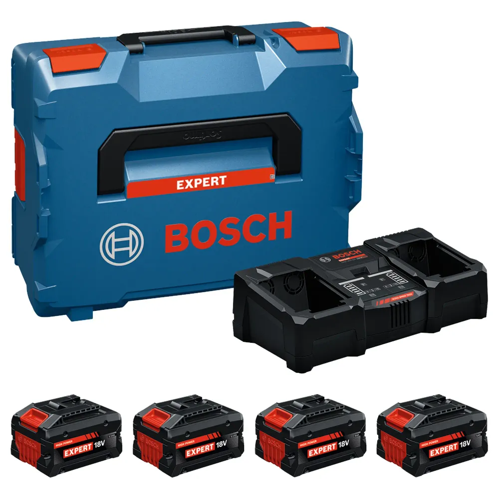 Startsats Bosch Professional EXBA18V 18V 5,5Ah + 8Ah