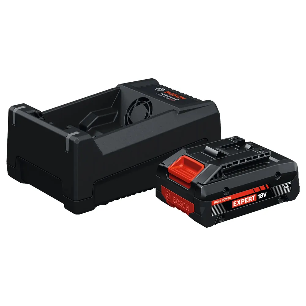Startsats Bosch Professional EXBA18V-40 + GAL 12V/18V-80 18V 4Ah