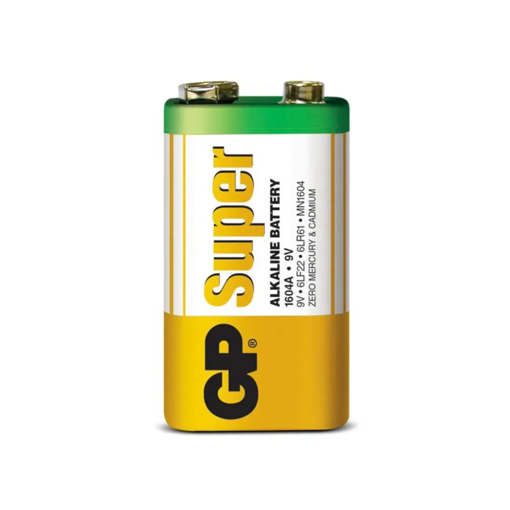 Batteri, GP Super Alkaline 9V 1 st.