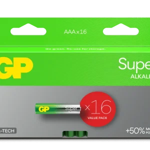 Engångsbatteri GP Super AAA / LR03 - 16-pack