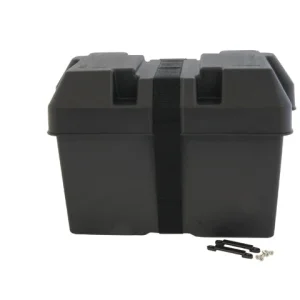 Talamex, batterilåda 205x135x160mm, svart, ISO-10133