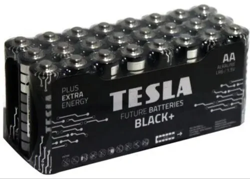 Tesla Black+ AA Batterier (24 st)