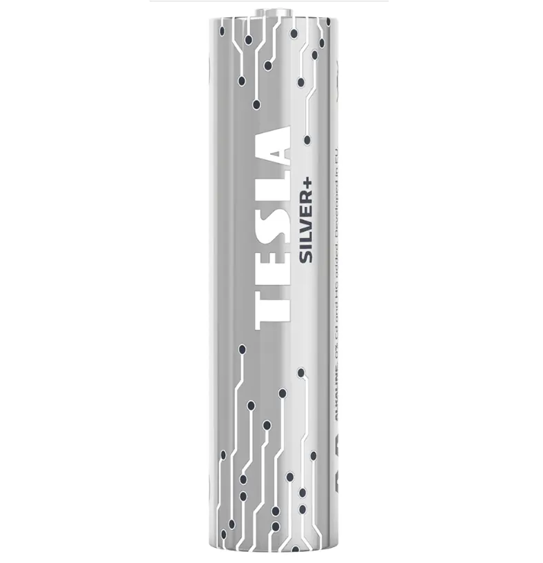 Tesla Silver+ AAA Alkaliska Batterier (48 st)