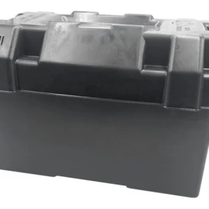 Trem, Batteriboks, sort, ISO-10133, 400x200x200mm, 1 stk