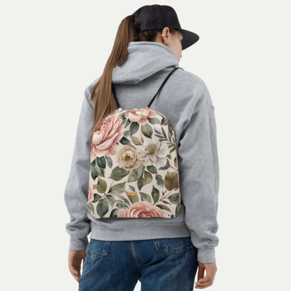 Gympapåse ROSENDUN – Pastellrosor & Mjuk Design
