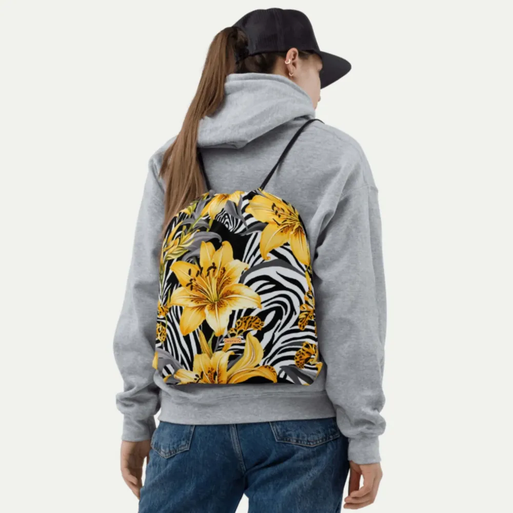 Gympapåse SAVANNABLOM – Savannblomma & Gul design