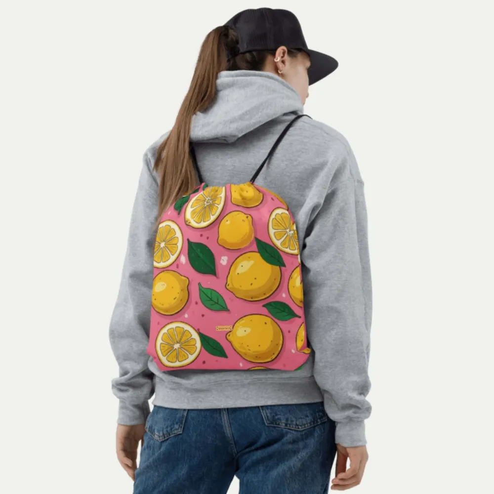 Gympåse CITRUSLYCKA – Citron & Rosaton