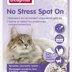 Beaphar No Stress Spot On Lugnar och Stimulerar Katter med gott beteende