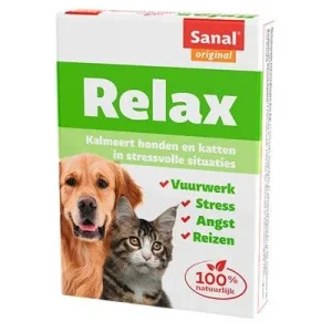 Sanal Hund/Katt Relax Lugnande Tablett