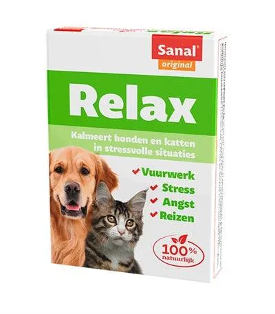 Sanal Hund/Katt Relax Lugnande Tablett