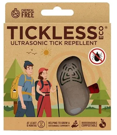 Tickless Eco Fästing- och loppmedel för människor Brown