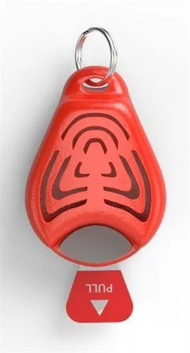 Tickless tick- & fläta-avskräckning – Ultraljudsbaserat, giftfritt och luktlöst alternativ (fluorescerande orange)