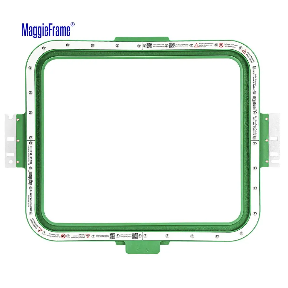 MaggieFrame magnetisk broderibåge 10.5″ × 12.4″ (265 × 315 mm) för Bernina E16-serien