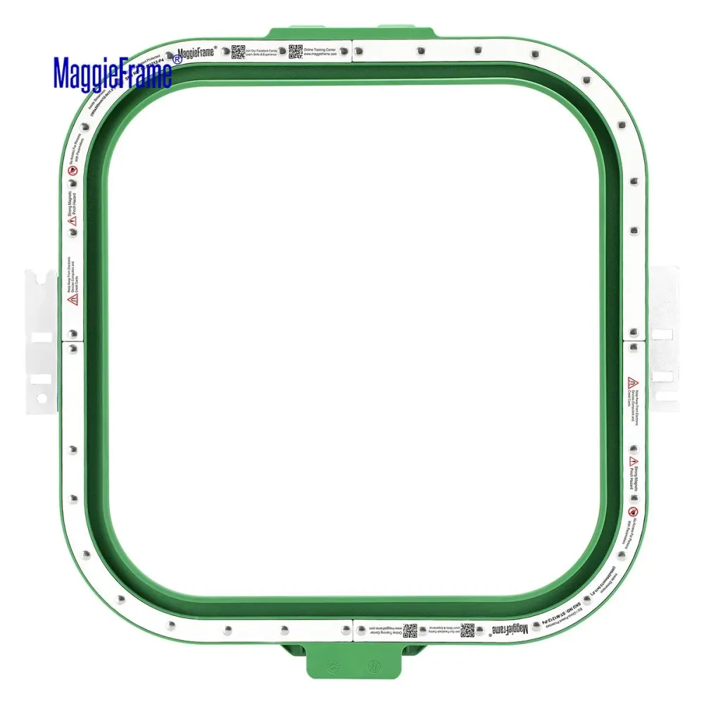 MaggieFrame magnetisk broderibåge 12″ × 11.5″ (305 × 295 mm) för Bernina E16-serien