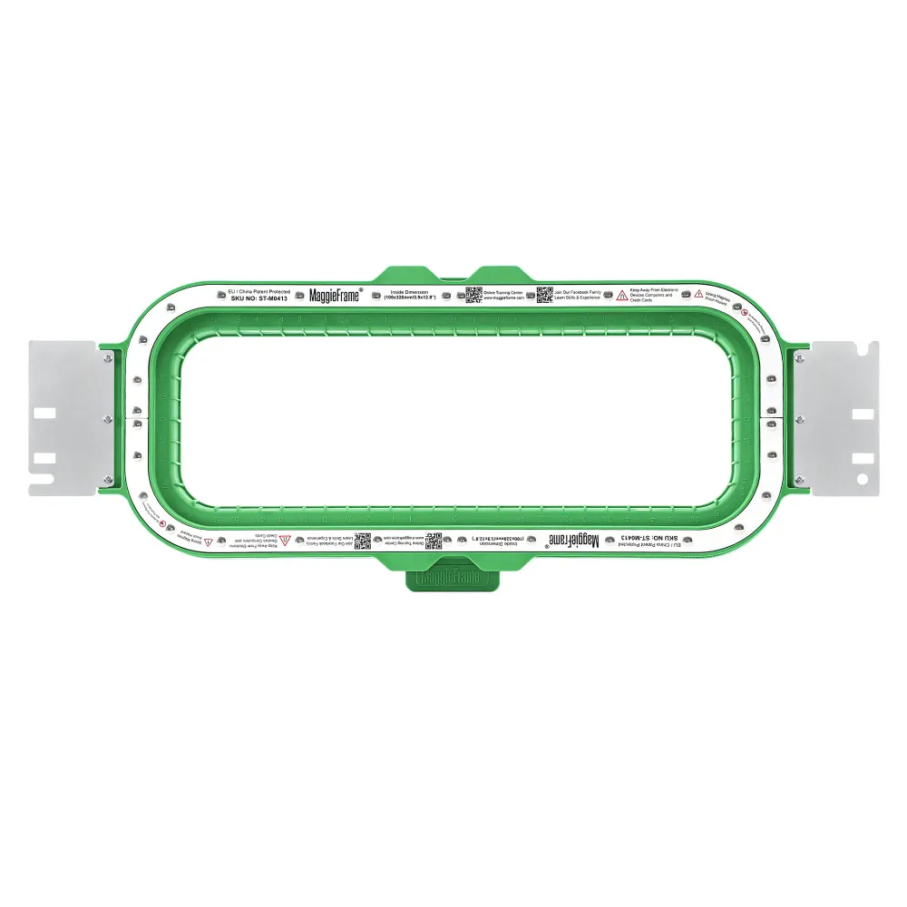MaggieFrame magnetisk broderiram 3.9″ × 12.8″ (100 × 320 mm) för Bernina E16-serien