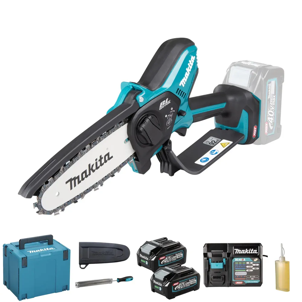 Makita UC029GM201 40V 4Ah kedjebeskärare