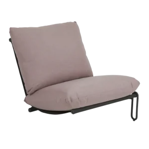 Brafab Blixt sittdel Svart/Dusty pink